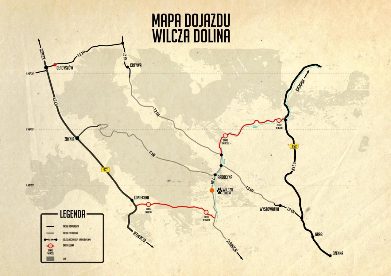 Wilcza Dolina Villa Sekowa Екстериор снимка